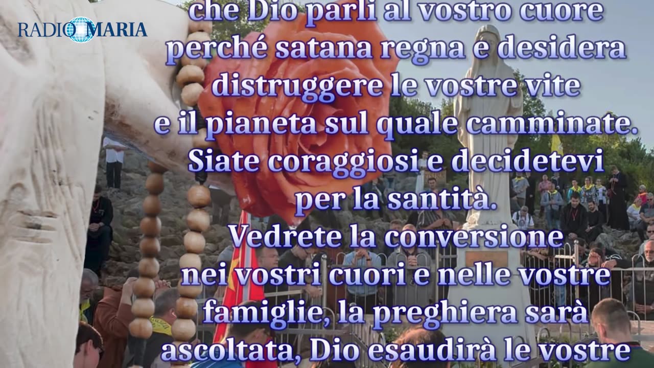 🛑11 MARZO 2020: “#L'OMS DICHIARA LO STATO DI PANDEMIA!!” / 🛑25 MARZO 2020: “#MEDJUGORJE, MESSAGGIO DELLA REGINA DELLA PACE!!” = SATANA REGNA MA, SE TORNERETE A DIO, LA VOSTRA PREGHIERA SARÀ ASCOLTATA... =😇💖🙏