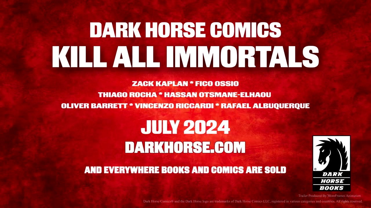 Kill All Immortals Trailer - Dark Horse Comics