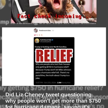 Fact Check: Liz Cheney Did NOT Post About $750 In Hurricane Relief Bill -- It's Fake Tweet