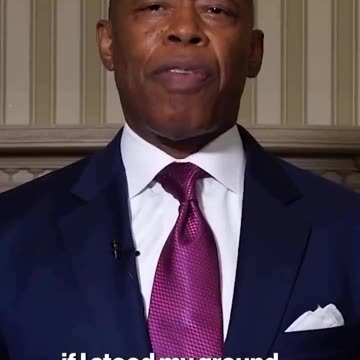 New York Mayor cries to Public "Im being Hunted for refusing illegal Migration