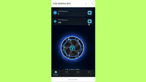 new mining mini app bot telegram ton mining app