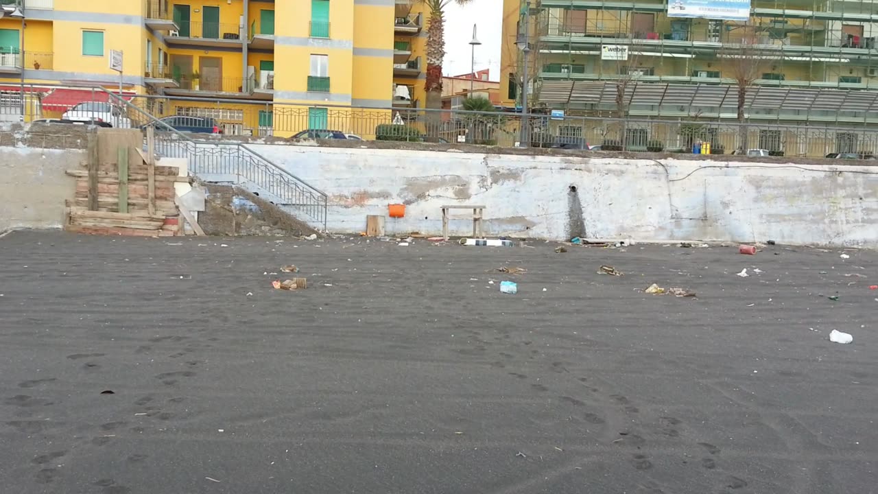 Zeus at Herculaneum Beach in Italy