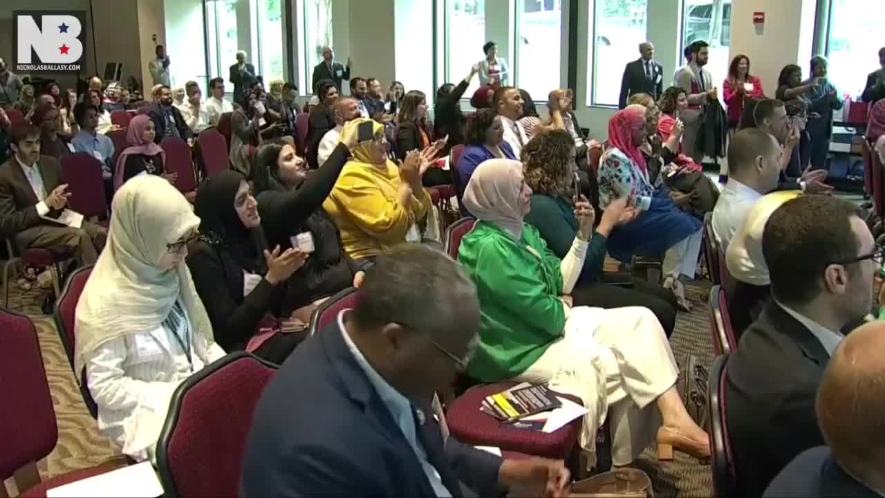 Ilhan Omar loses temper on audience member