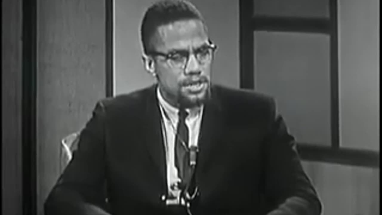 Malcolm X interview 1965 one month before his assassination