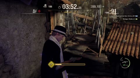 resident evil 4 remake p19 - making sure hunk and luis have s++ ranks on each map
