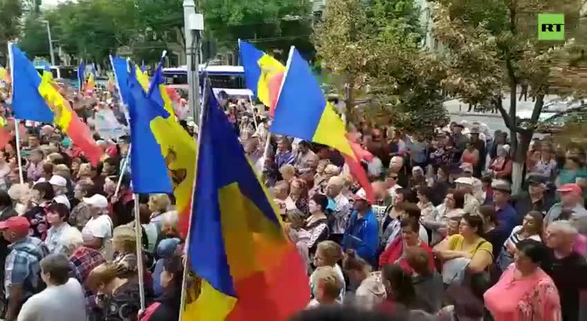 Moldova: protests in response to rising energy prises (Sept. 3, 2022)