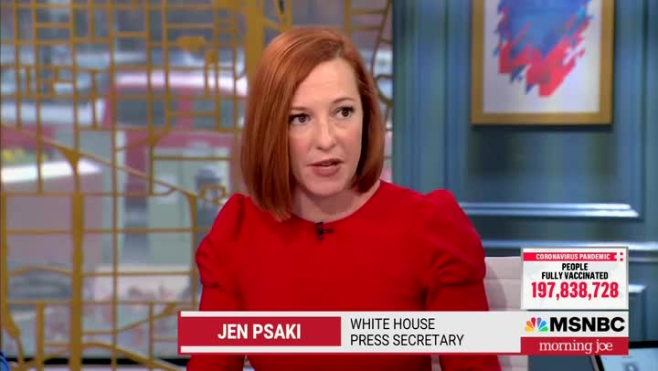 Mika Brzezinski Breaks Bad News on Jobs Report Right in Front of Psaki, Live On-Air