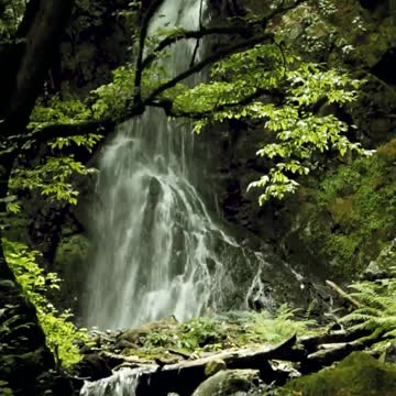 Awesome Natural Waterfall