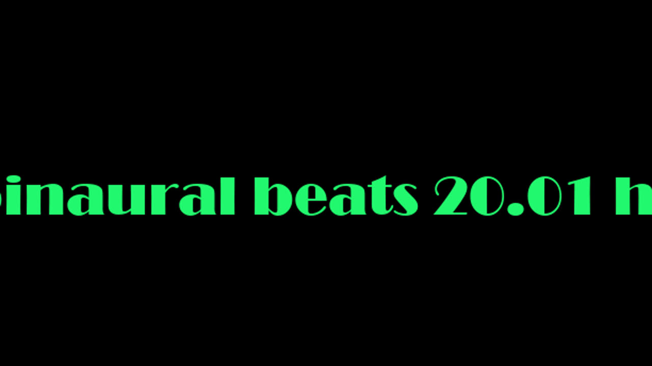 binaural_beats_20.01hz_BinauralStressReduction BinauralMindCalming RelaxingSounds