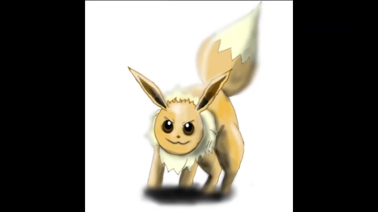 I Draw Pokémon Eevee Re upload