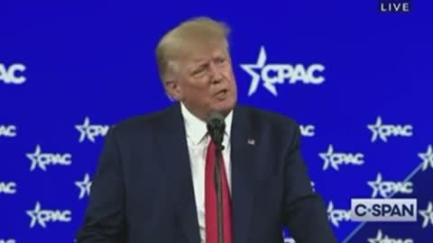 Trump at CPAC telling story about meeting with the head of the Taliban 😂