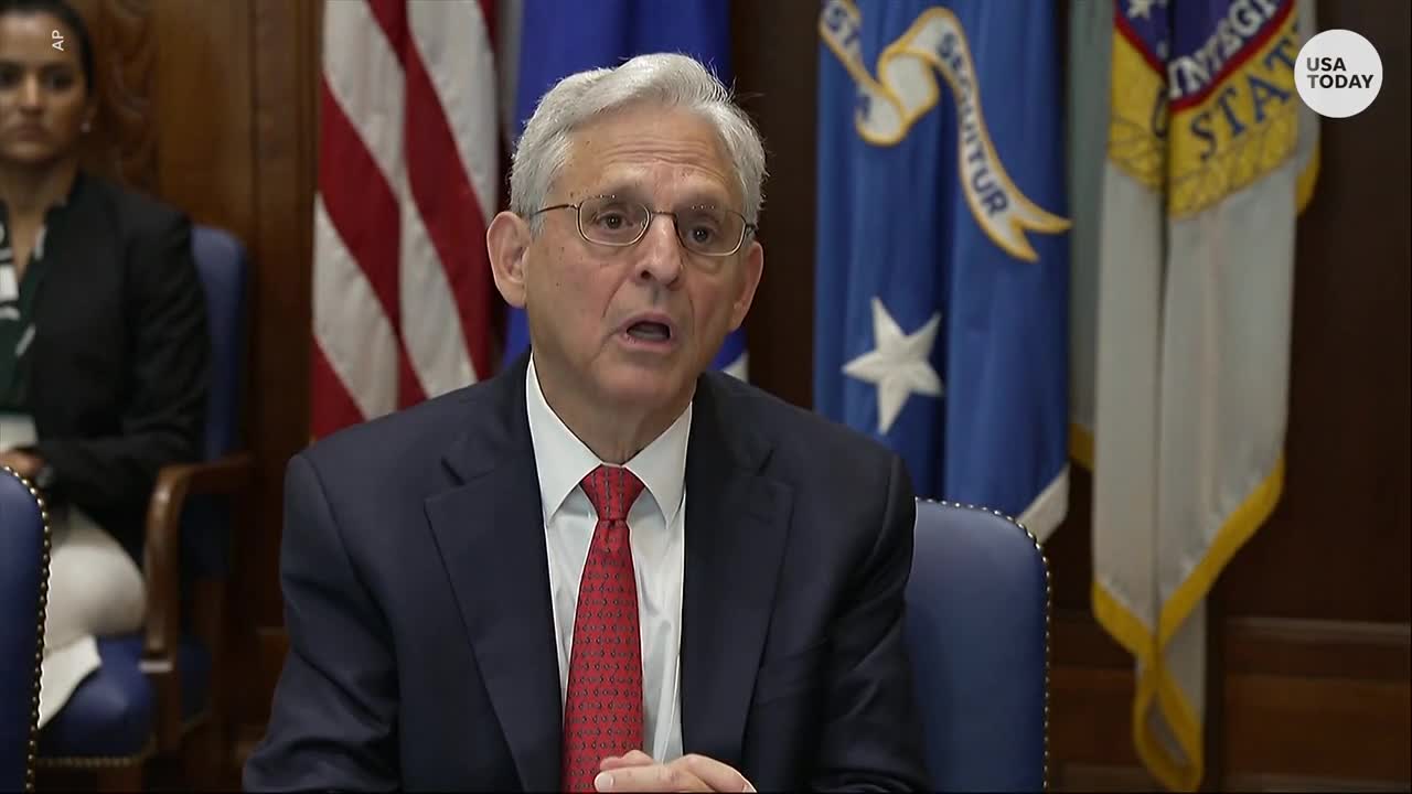 Garland speaks on armed man arrested outside Brett Kavanaugh's home | USA TODAY