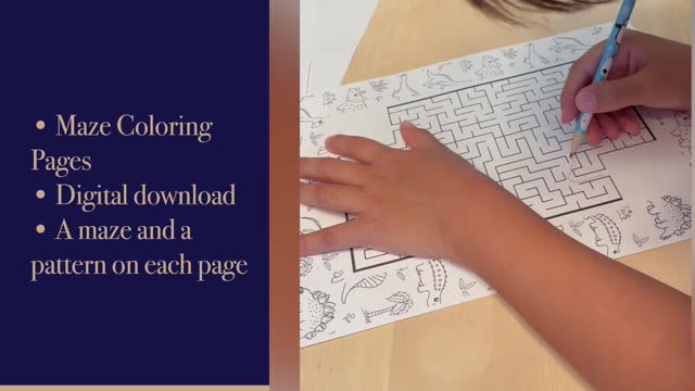 Maze and Patterns Video