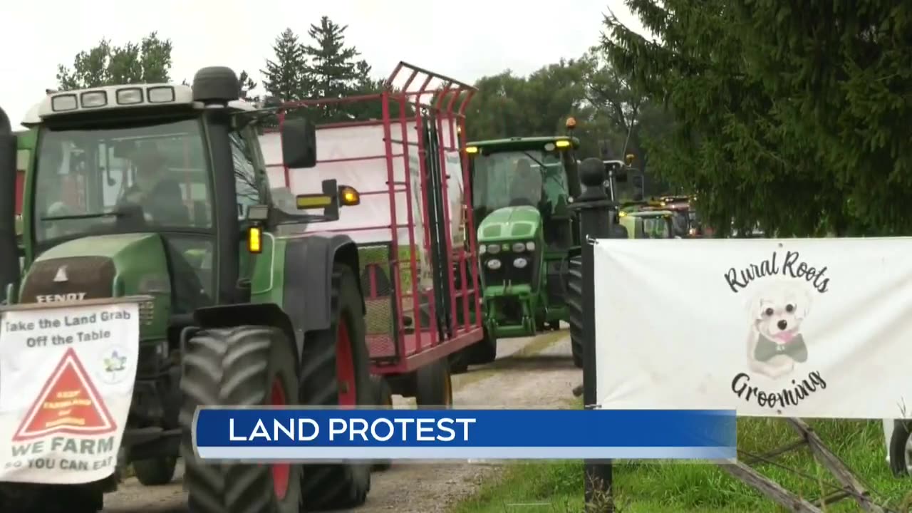 Rolling protest sends message to regional council