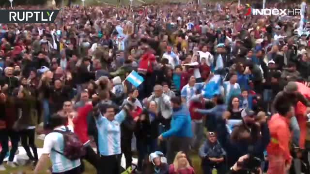 Reakcija Argentinaca na izjednačenje s Francuzima