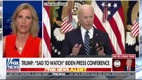 Donald Trump responded to Biden's awful presser