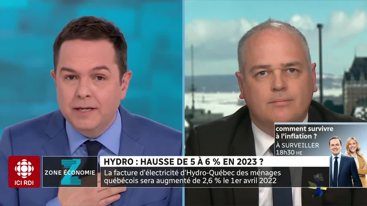 Zone économie _ Tarifs d'électricité _ pourquoi Québec maintient sa réforme