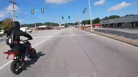 Wheelie'n around