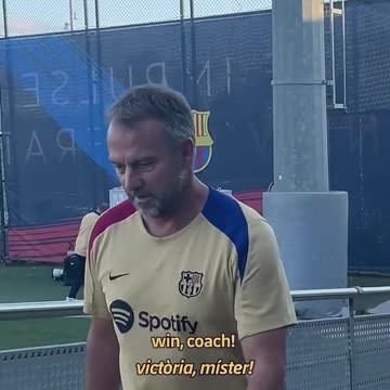 What Hansi Flick says for the first win as a Barça coach