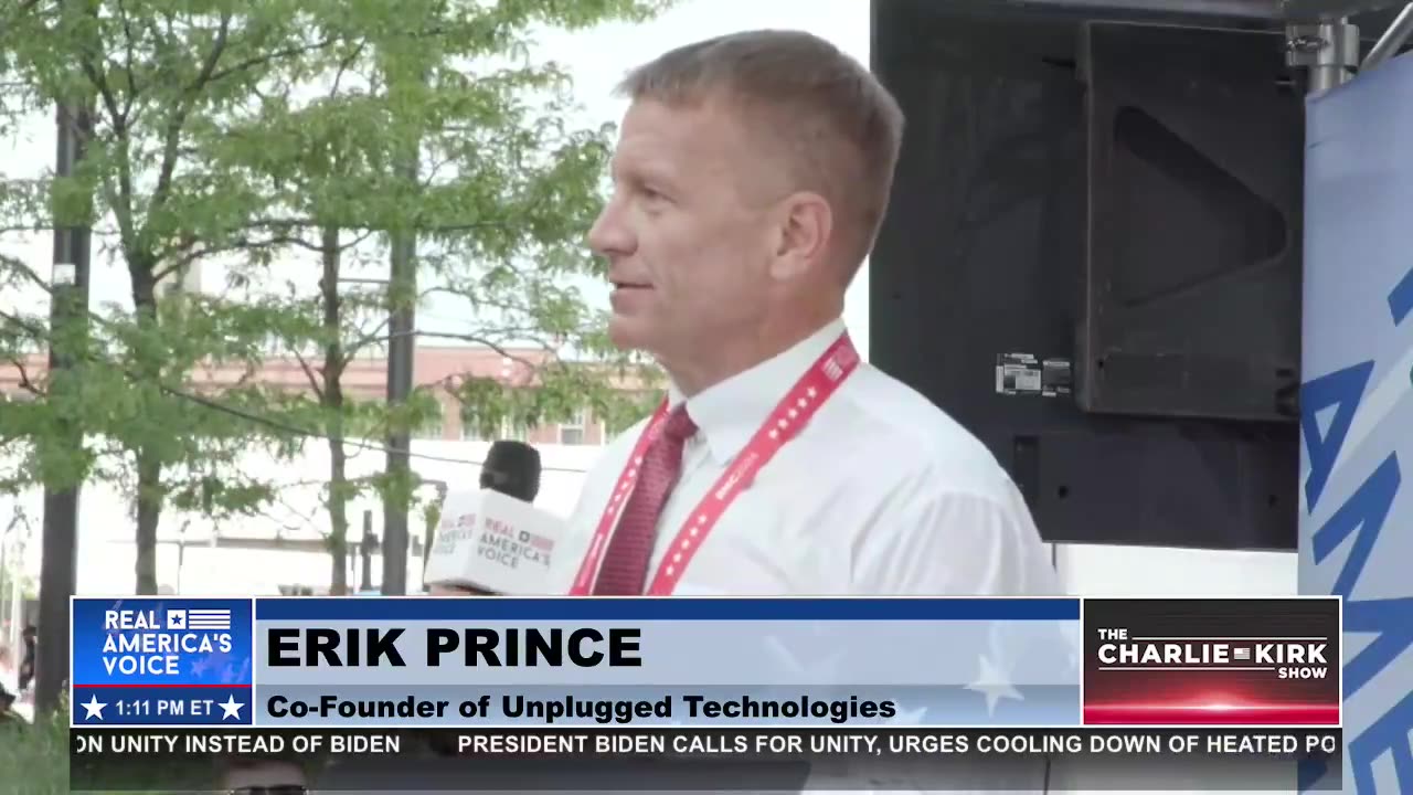 Erik Prince: “World wars have started because of failed executive protection.”