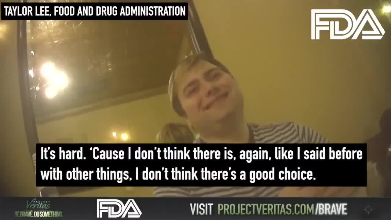 Politics - 2021 Covid Vaccine FDA Undercover Blow Dart Unvaccinated