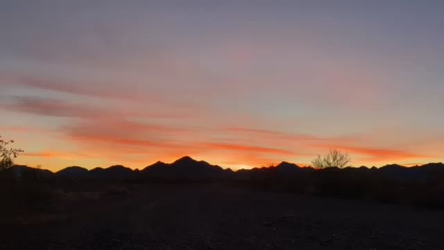 Time lapse Sunrise 1/31/2021