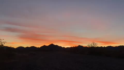 Time lapse Sunrise 1/31/2021