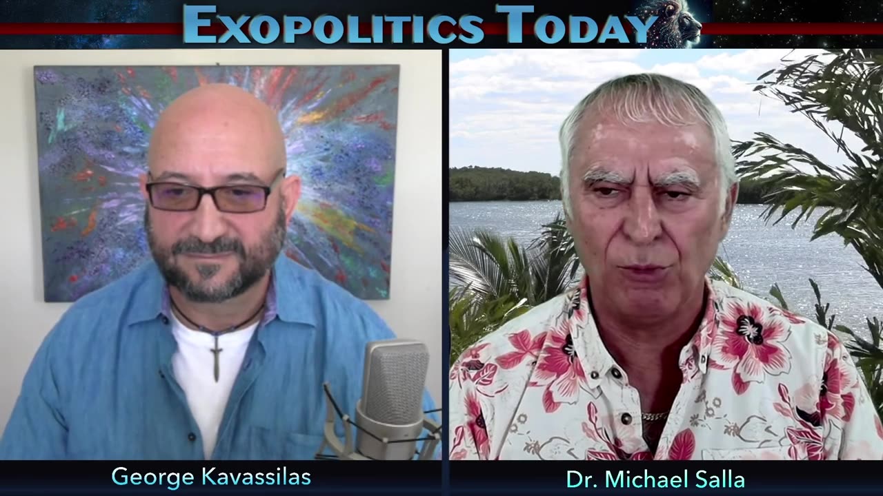 Exopolitics Today With Dr.Michael Salla~ In 2006 George Kavassilas Was Taken To The Moon With Negative Extraterrestrials