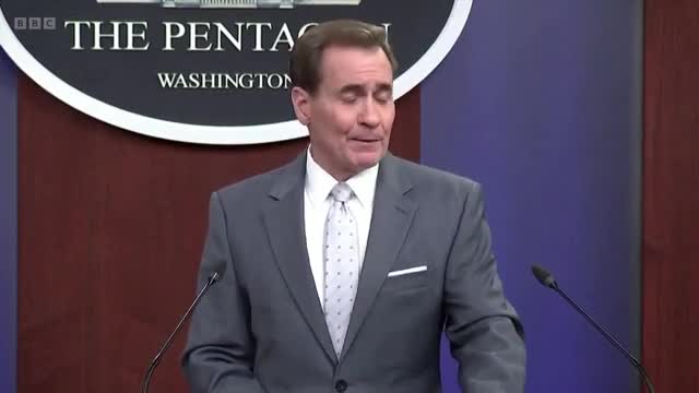 CRINGE VIDEO - Pentagon Press Secretary John Kirby Calls Putin "Depraved"