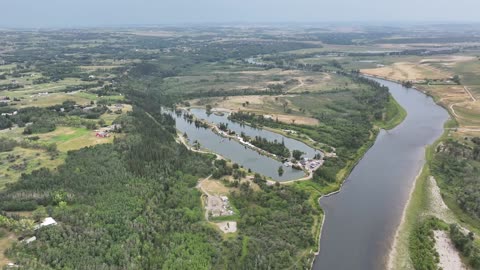 2024 Canada U17 World Jump Water Ski Championships Drone