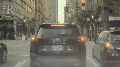 Police SUV Collides With Scooter