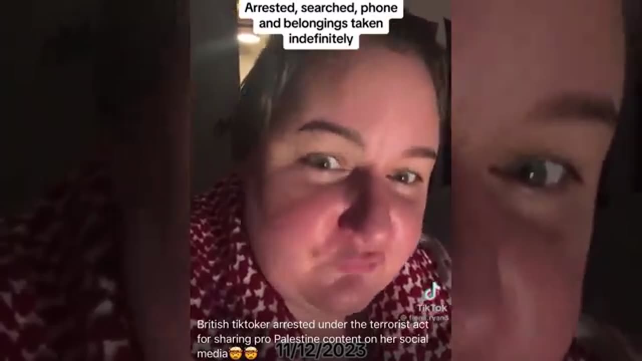 British social media user recounts how she was arrested for supporting Palestine