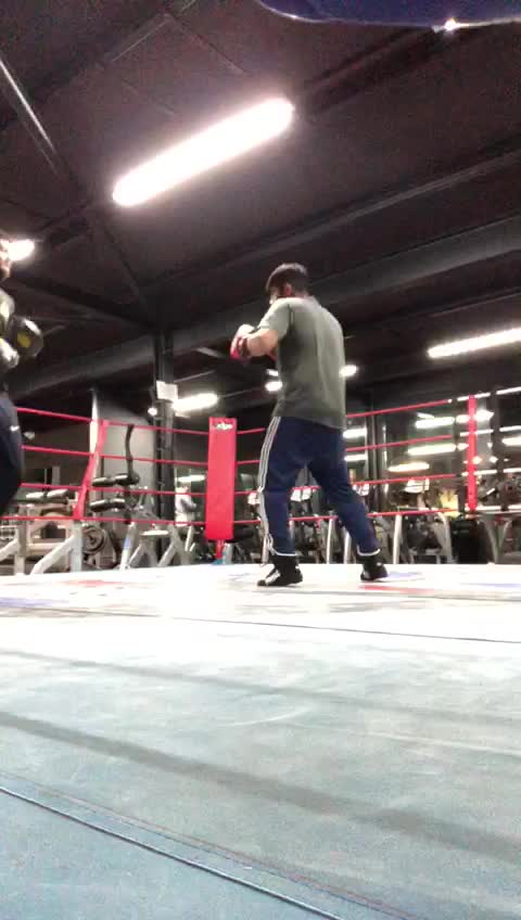 Boxing training