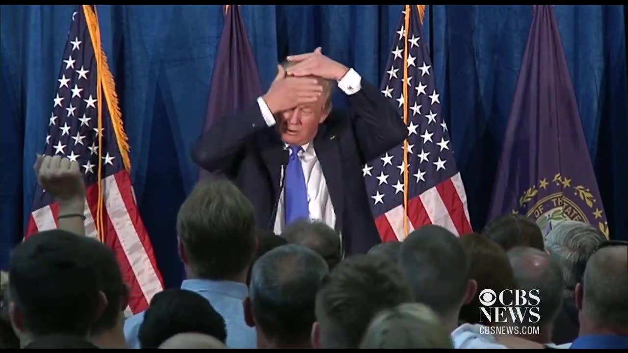 Trump Proves His Hair is Real