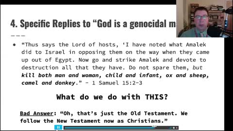 "The God of the Bible is an Evil Maniac": A Response