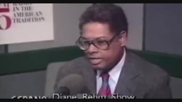 Dr. Thomas Sowell. What a BRILLIANT shining star. Speaks of "dumbing down".