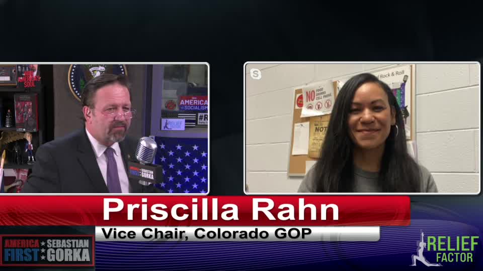 How to fight CRT outside of Virginia. Priscilla Rahn with Sebastian Gorka on AMERICA First