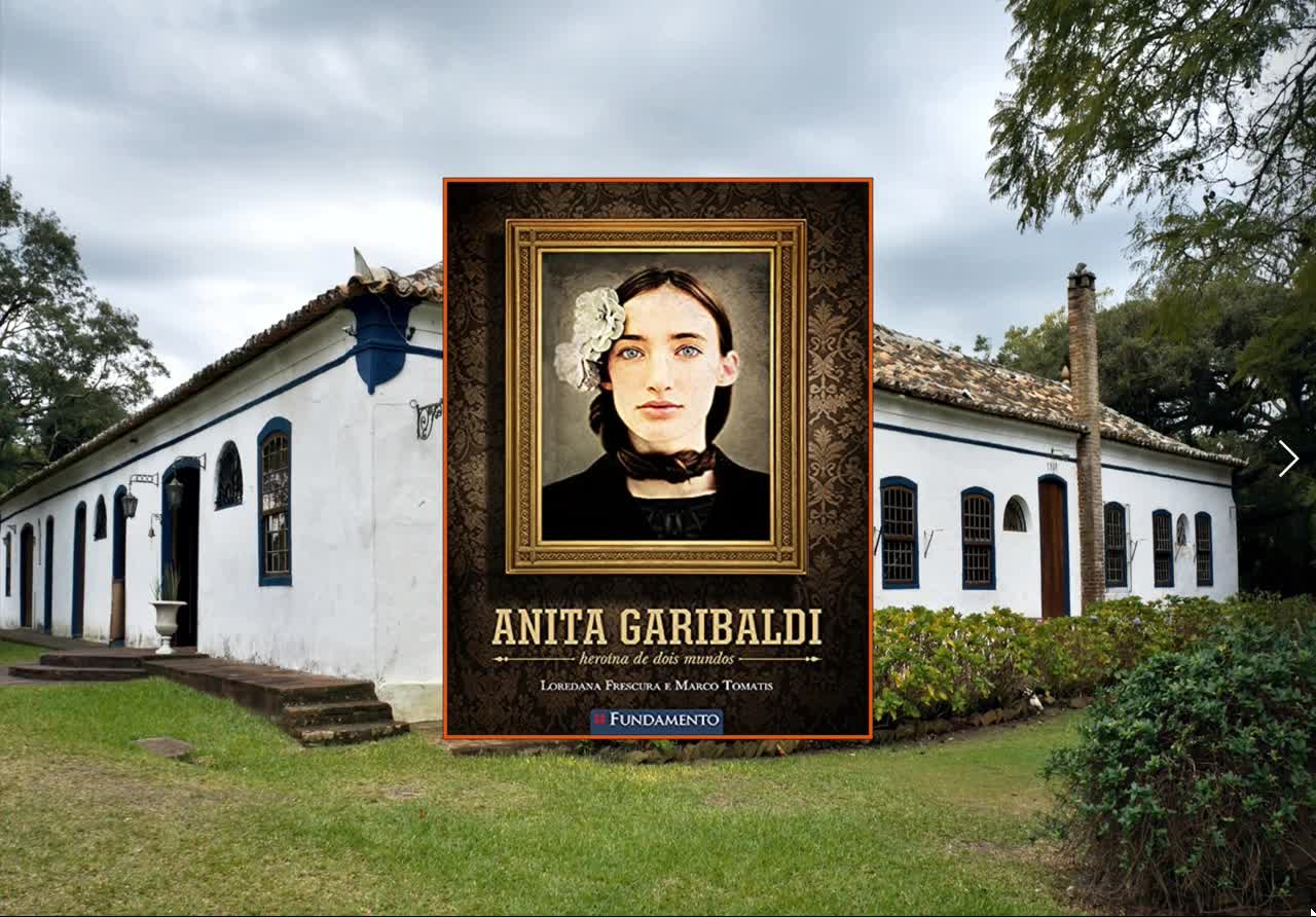 Livro Anita Garibaldi,Heroína de Dois Mundos