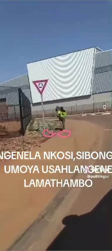 SA Police Officer chasing an elderly undocumented Zim woman