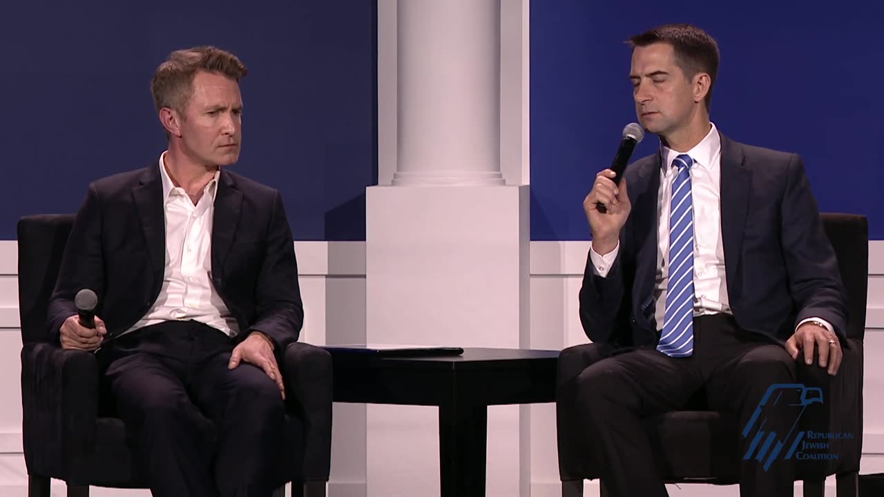 Senator Tom Cotton & Douglas Murray's full fireside chat at the RJC Annual Leadership Summit