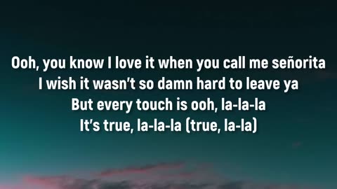 Shawn Mendes, Camila Cabello - Señorita (Lyrics)