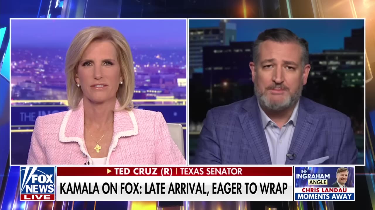 Ted Cruz: Kamala Harris answer to every question is: ‘I hate Donald Trump’