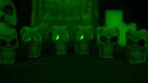 How To Decorat Halloween Flameless Candles With Pumpkin, Skull, Ghost for Halloween Decorations