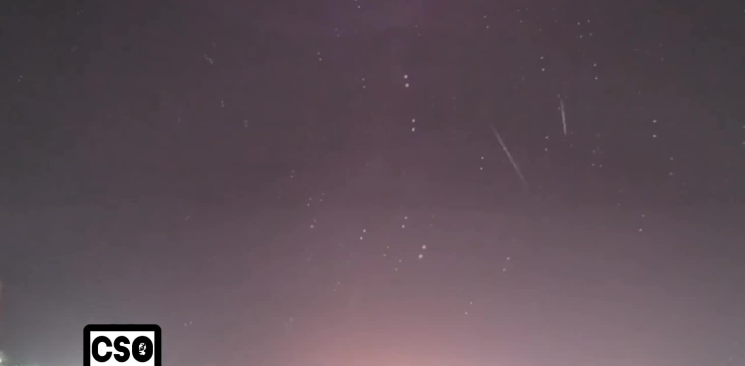 Santa Catarina mais de 300 meteoros iluminam o céu