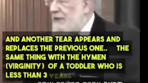 Rabbi: Raping a toddler is just like poking yourself in the eye