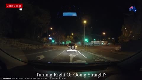 Turning Right Or Going Straight?