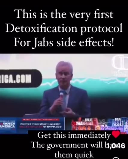 THIS IS THE VERY FIRST DETOXIFICATION PROTOCOL FOR DEATH JAB SIDE EFFECTS ☤ DR PETER McCULLOUGH