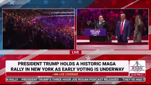 Christopher Macchio, New York, New York - Madison Square Garden Trump Rally