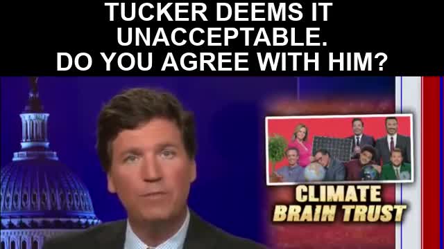 Tucker slams liberal media hosts over their obvious disgusting bias