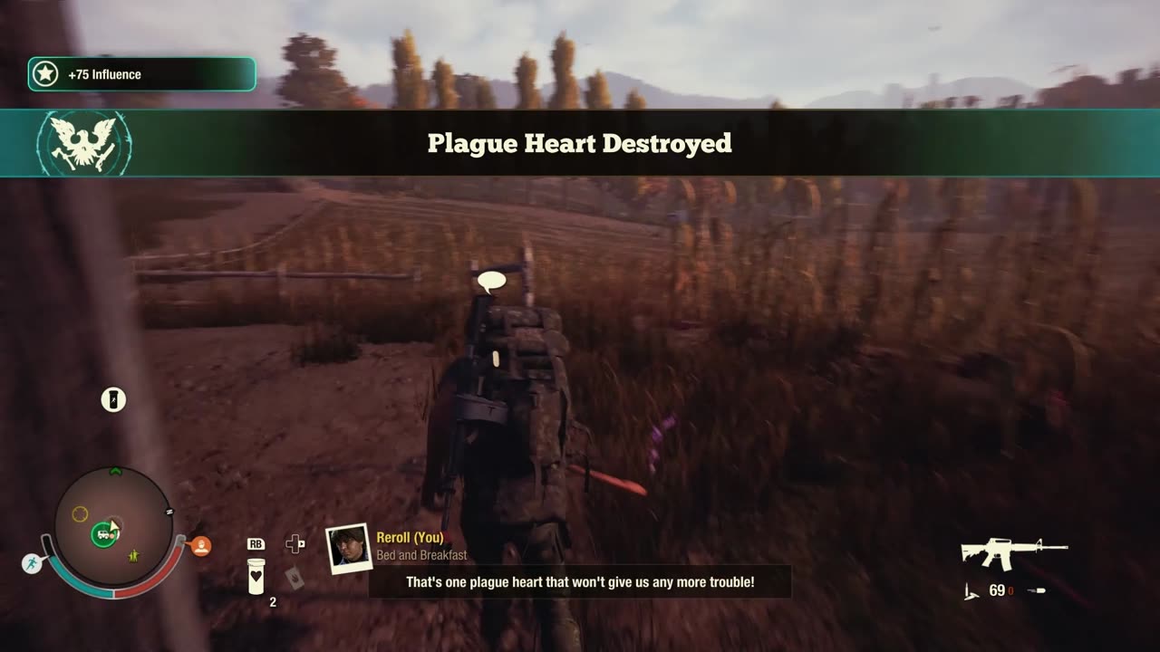 Best way to destroy plague hearts in State of Decay 2 is with Heavy Weapons!